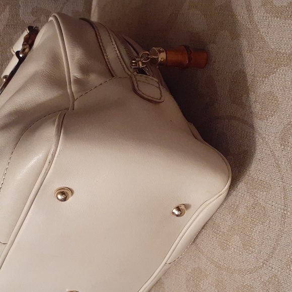 GUCCI BAMBOO AUTHENTIC BOSTON BAG EUC - Picture 7 of 16